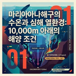 ai thumbnail poster 마리아나해구의 수온과 심해 열환경 10000m 아래의 해양 조건 1788784811